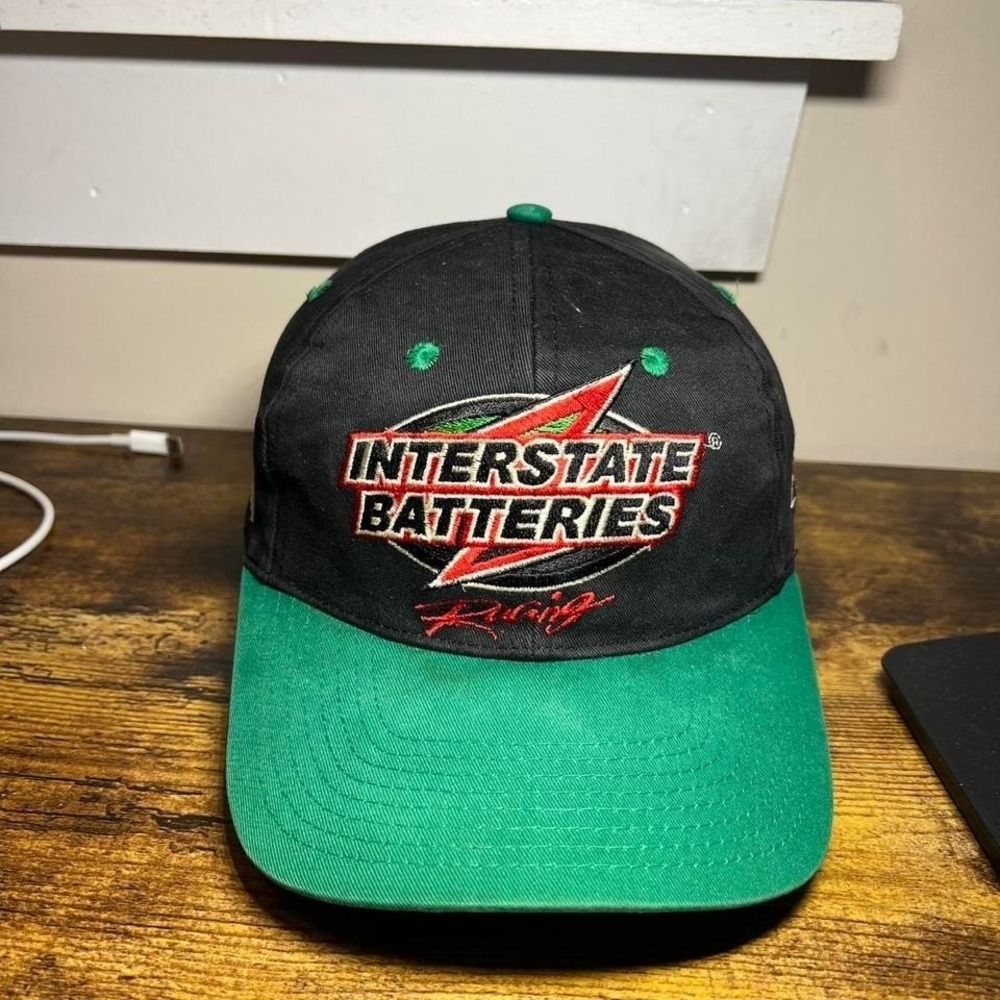 Vintage‎ 1990s Bobby labonte interstate batteries nascar SnapBack hat